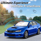Windshield Sun Shade for Subaru Impreza WRX Sedan 2017-2023 - Image 3