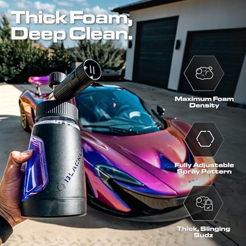 Blackline® Ultra Foam Cannon, 1/4" Quick Connect, Heavy-Duty Thick Foam - Image 2