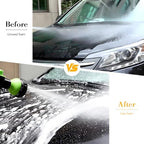 Car Wash Foam Gun, High Pressure Vehicle Wash Soap Sprayer with 8 Adjustable Watering Patterns, Automotive Hose Nozzle Foam Blaster, Universal for Automobile RV Truck (Green) - Image 5