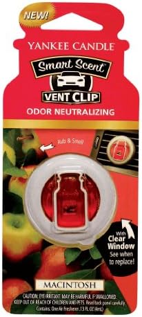 Yankee Candle Car Freshener Smart-Scent Vent Clips, 4-Pack (Macintosh) - Image 2