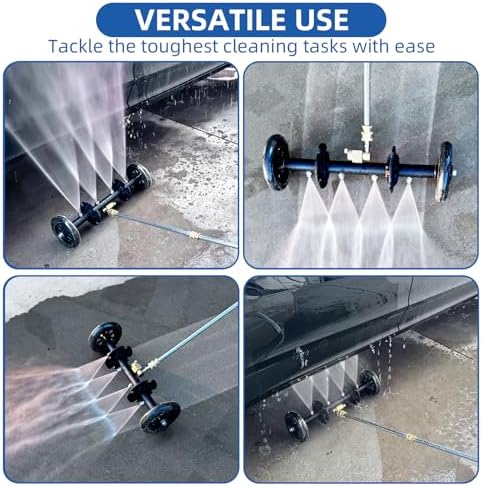 DUSICHIN Undercarriage Cleaner Water Broom Pressure Washer Attachment - Image 2