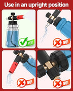 1L Wide Mouth Foam Cannon for Pressure Washer - Image 3