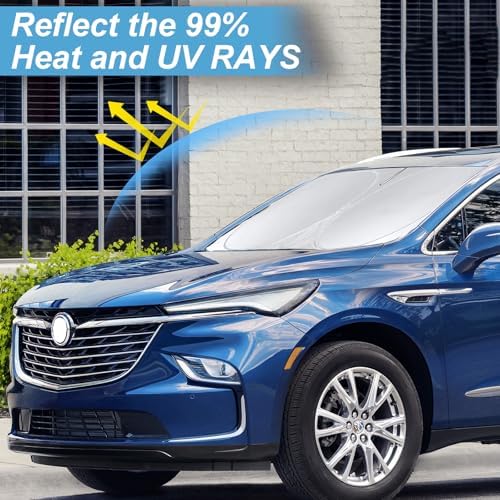 Custom fit for 2018-2024 2025 Buick Enclave Windshield Sunshade Sun Visor - Image 2