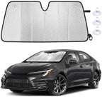 EcoNour Foldable Sun Shade Fit for Toyota Corolla 2019-2024 2025 2026 by EcoNour