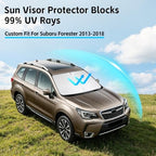 Windshield Sun Shade for Subaru Forester 2013-2018 Sunshade - Image 2