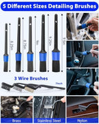 THINKWORK Car Detailing Kit with Foam Gun & Vacuum, 41Pcs Car Cleaning Supplies - Image 7