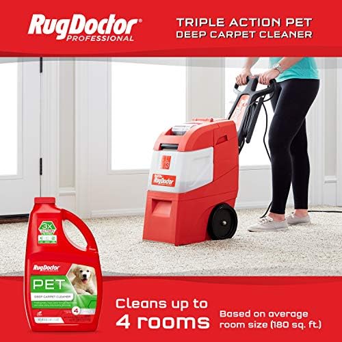 Rug Doctor Pet Stain & Odor Carpet Cleaner, 3x Action Pro-Enzymatic Formula - Cleans, Deodorizes, Deters Remarking 48 oz., Protects Against Future Accidents, CRI Certified - Image 6