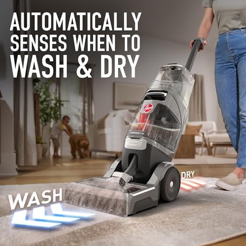Hoover SmartWash Pet XL Upright Carpet Cleaner Machine for Carpet and Upholstery, Automatic Deep Cleaning Carpet Shampooer, Converts to Spot Cleaner, Pair with Hoover Carpet Cleaner Solution - Image 3