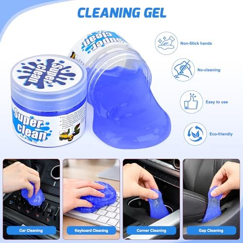 Nilight 15PCS Car Detailing Kit for Interior Exterior Car Care, Blue - Image 5