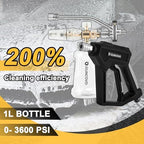 Raincovo Foam Cannon with Pressure Washer Gun, Dual Connector Accessories - Image 4