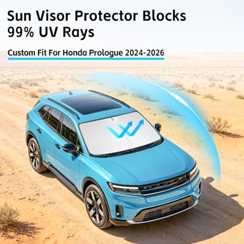 Windshield Sun Shade for Honda Prologue 2024-2026 Sunshade - Image 2