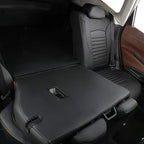 EKR Car Seat Covers for Subaru Crosstrek 2018-2023,Leatherette Full Set | Custom Fit for Subaru Crosstrek & Hybrid 2018-2023 (Rear W/ Armrest),Airbag Compatible,Easy Clean,Faux Leather(Black) - Image 4