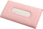Pink Car Tissue Holder for Sun Visor, Car Accessories for Women | Car napkin holder attaches to visor/back seat fast, easy refill, great for drivers and passengers, fits cars, trucks & SUVs - Image 7