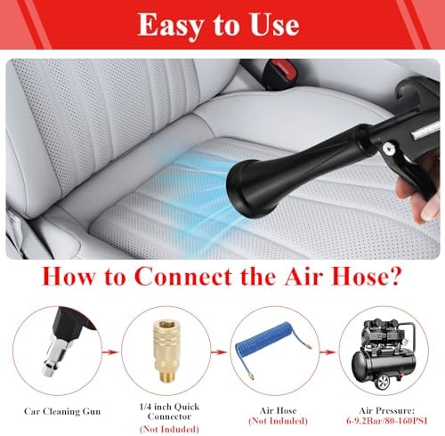 HANDY Tornado Car Cleaning Gun Air Blow Gun for Compressor Pneumatic Tool - Image 5