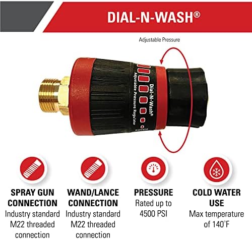Simpson Dial-N-Wash Adjustable Pressure Regulator, 82232 - Image 2