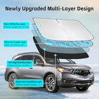 Windshield Sun Shade for Acura MDX 2014-2026 Sunshade - Image 3