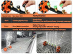 16" Undercarriage Pressure Washer Water Broom with Foam Cannon - 360° Omnidirectional Wheels,4000 PSI Car Undercarriage Cleaner,1/4" Quick Connect, 8 Nozzles + 3 Extension Wands - Image 5