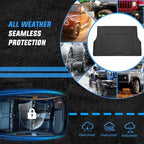 Nilight Rubber Cargo Mats for Cars Trucks SUVs | Universal Trim to fit for Most Vehicles, All Weather Protection Heavy Duty Cargo Liners - Image 5