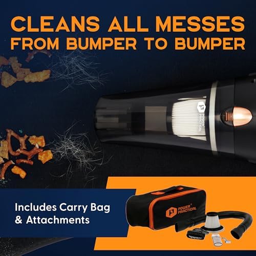 ThisWorx Handheld Car Vacuum, Portable Car Vacuum Cleaner with 16Ft Cord - Image 2