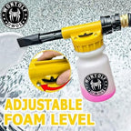 Wontolf Car Wash Foam Gun Foam Sprayer - Foam Cannon Garden Hose- Car Wash Kit - Snow Foam Blaster with Microfiber Wash Mitt + Storage Bag - Car Accessories for Men - Image 3