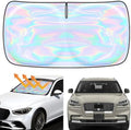 Windshield Sun Shade for Lincoln Aviator 2020-2025 2026-4 Layers Sunshade Compatible with Lincoln Aviator Foldable Front Window Sunshade Sun Visor Protector Block UV Rays Keep Your Car Cooler by Unknown