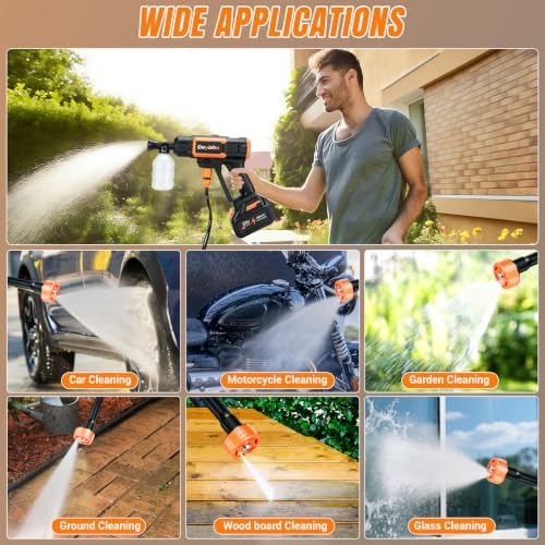 1850 PSI Upgraded Cordless Washer with Brushless Motor - Image 7
