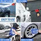 16 IN 1 Car Wash Foam Gun,Adjustable Hose Wash Sprayer for Car/Garden Clean - Image 7