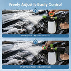 Foam Cannon for Pressure Washer, Car Wash Foam Gun with 1/4" Quick Connect - Image 4