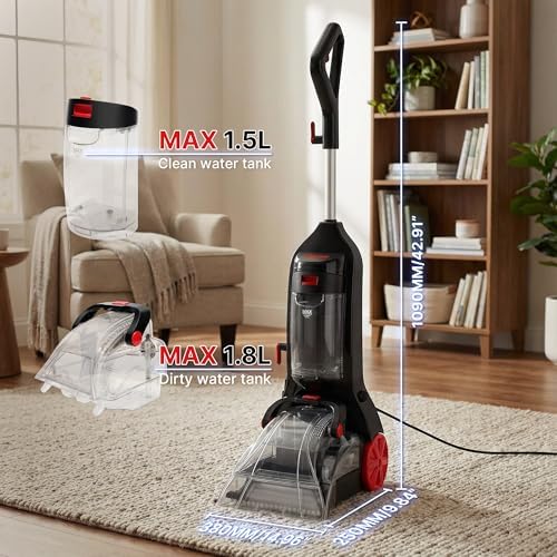 Shop-Vac Upright Carpet Cleaner Machine, 12000Pa - Image 3