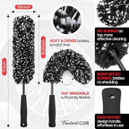 Fantasticlean 7PCS Wheel Tire Brush Kit for Car Detailing Cleaning - Image 3