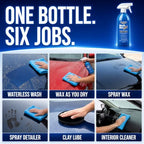 Aero Cosmetics Wash Wax ALL Waterless Car Wash Kit RV Boat Spray Detailer - Image 4