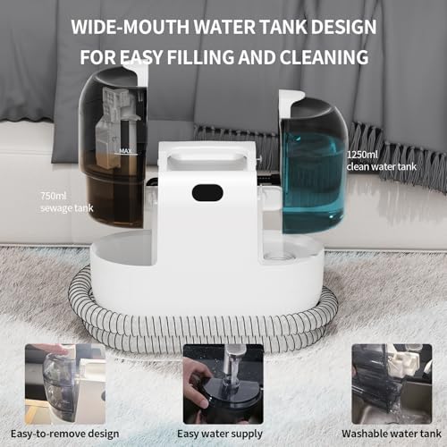 PUREBEAR 18Kpa Portable HandHeld Carpet Cleaner Machine With Shampooer - Image 4
