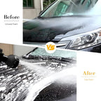 Car Wash Foam Gun, High Pressure Vehicle Wash Soap Sprayer with 8 Adjustable Watering Patterns, Automotive Hose Nozzle Foam Blaster, Universal for Automobile RV Truck (Black) - Image 5