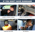 Foldable Front Sun Shade for Jeep Wrangler 2018-2026/Gladiator 2020-2026 - Image 3