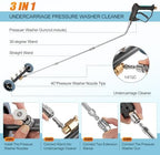 3-In-1 Under Carriage Pressure Washer, 16 Inch Pressure Washer Water Broom - Image 5
