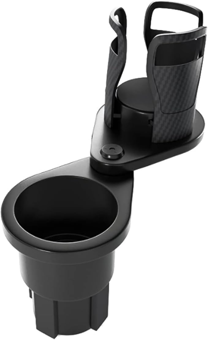 Adjustable Expandable Cup Holder for car Most Cars Trucks SUVs.-Car Cup Holder Expander fit cola Coffee Cups,2 in 1 cupholder Expander Compatible with Big Paper Bucket. (BJ-2380) - Image 5