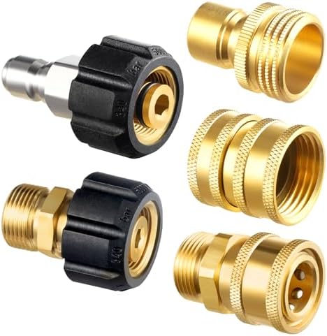 Twinkle Star Pressure Washer Quick Disconnect Kit, 9 Sets - Image 2