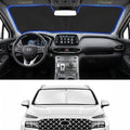 Custom Fit Windshield Sun Shade for Hyundai Santa Fe 2019-2023 by Unknown