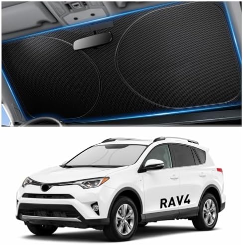 Zanch Windshield Sun Shade for Toyota RAV4 2000-2026 by Zanch