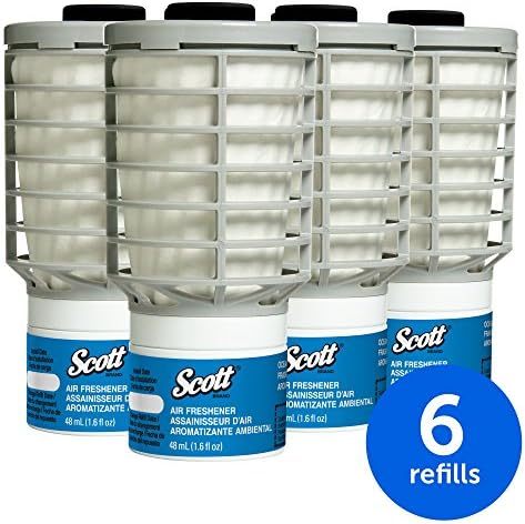 Scott Essential Air Freshener Refill (91072), Ocean, Automatic / Continuous Release, 6 Refills / Case - Image 2