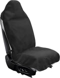 Car Towel Seat Cover, Waterproof Sweating Towel Non-Slip Front Seat Protector, Universal Soft Carseat Protective Cover for Gym Workout Running Swimming, Car Accessories (Black) by Unknown