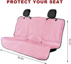 Car Towel Seat Cover, Waterproof Non-Slip Back Seat Protector for Post Gym Workout Beach Hiking, Sweatproof Washable Bucket Seat Protective Cover for Car SUV Truck Sedan (Pink) - Image 2