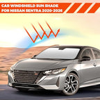 Foldable Front Windshield Sunshade fit for Nissan Sentra 2020-2026 - Image 2
