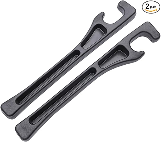 Car Seat Gap Filler Organizer, Universal Fit, Black, PU Leather, 2 Pack with Storage Pockets by Unknown