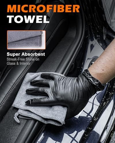 8PCS Car Interior Detailing Kit, Gifts for Men - Image 5