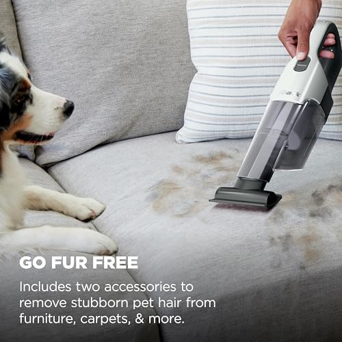 Shark Cyclone PET Handheld Vacuum, Pearl White, AA701 - Image 3