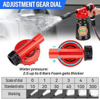 16 IN 1 Car Wash Foam Gun,Adjustable Hose Wash Sprayer for Car/Garden Clean - Image 5
