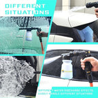 Foam Gun Car Wash Gun, Foam Blaster Equips 3/4" Universal Garden and Quick Connector (Connects to Any Garden Hose) for Watering Plants, Lawn, Patio, Car Wash, Cleaning - Image 6
