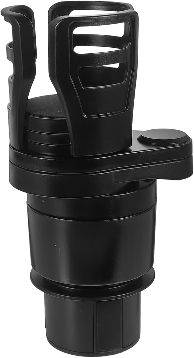 Cabilock Car Cup Holder Expander Multifunction Car Drink Holder with Rotating Base Adjustable Water Cup for Organizer Storage for Mugs and Bottles by cabilock