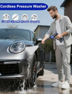 Cordless Cleaning Tool with Brushless Motor for Cars & Outdoor Use - Image 2